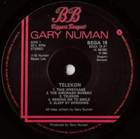 BEGA 19 A Side Label.